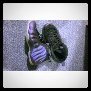 Size 12 Nike foamposite eggplants